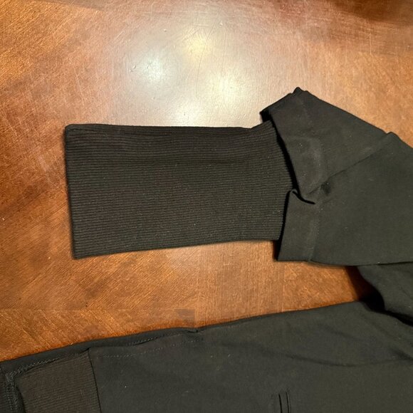 Madonna & Co Black Half-Zip‎ Pullover Sweatshirt Large - Picture 5 of 10